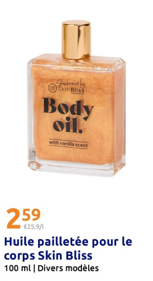 Huile pailletée pour le corps Skin Bliss