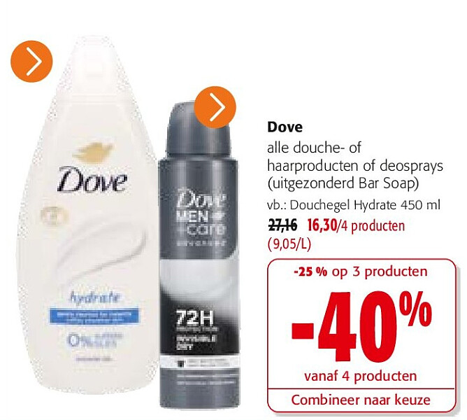 Dove Douchegel Hydrate 450 ml