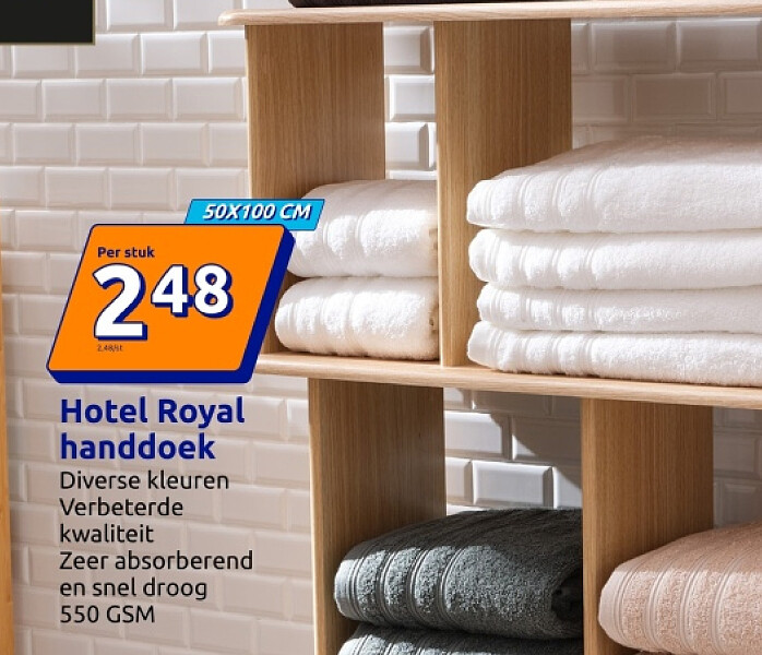 Hotel Royal handdoek