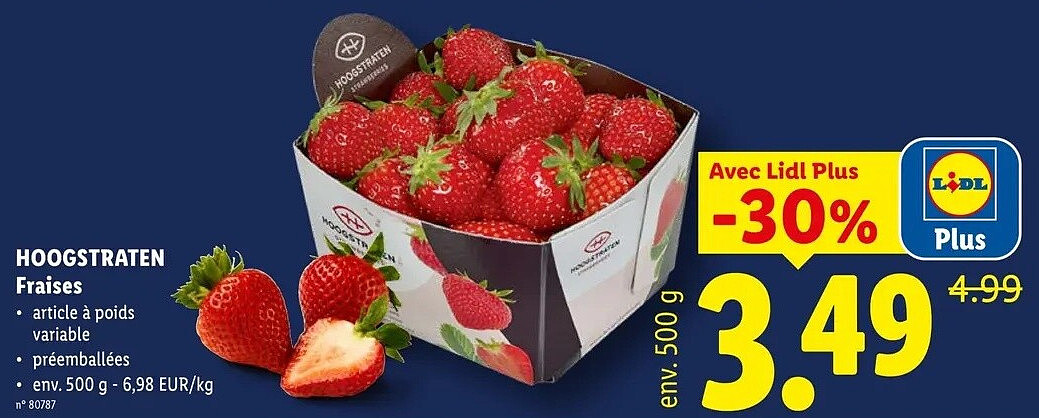 HOOGSTRATEN Fraises