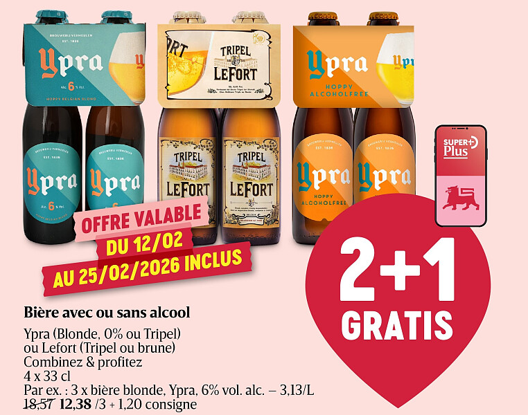 Bière avec ou sans alcool