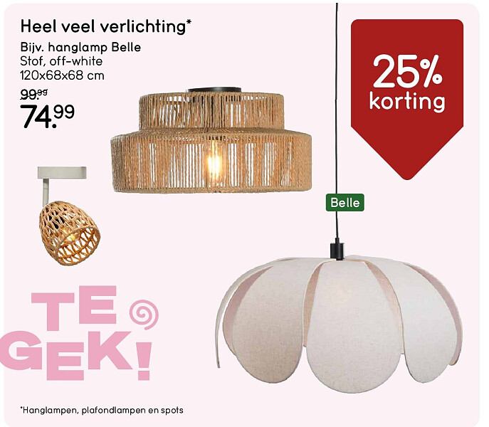 Hanglamp Belle