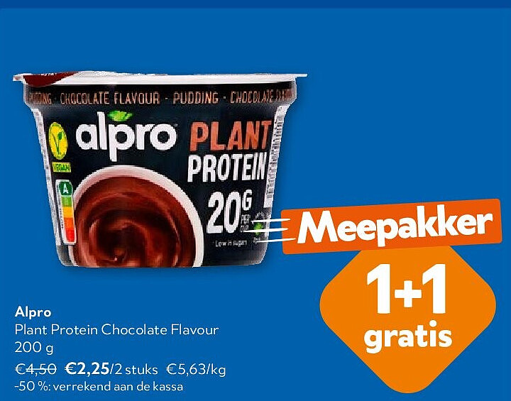 Alpro Plant Protein Chocolate Flavour 200 g