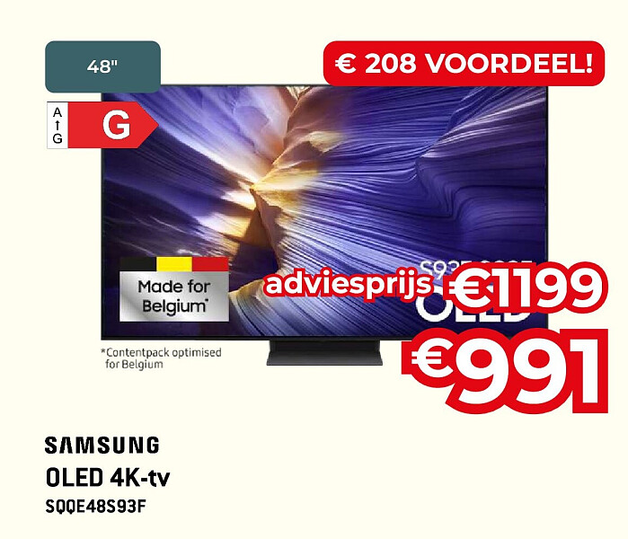 OLED 4K-tv SQQE48S93F