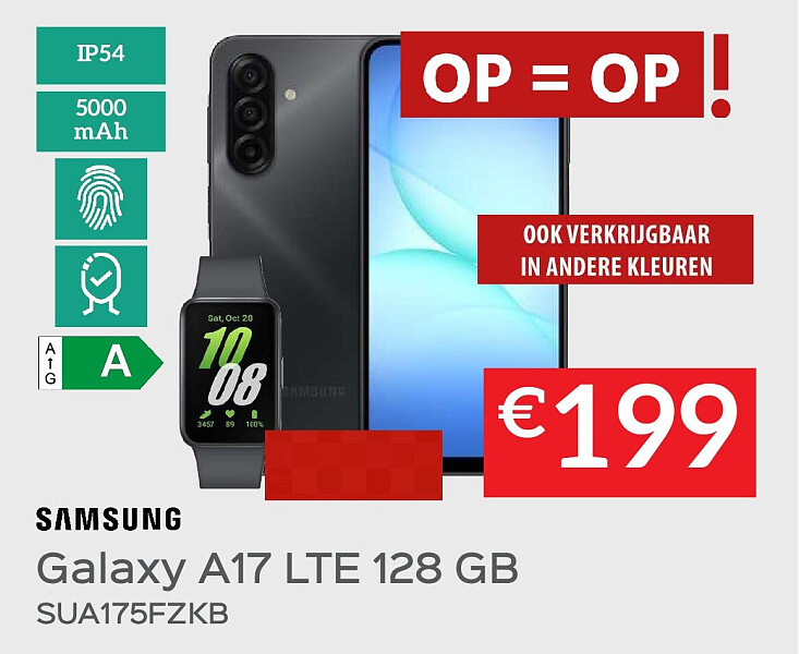 Galaxy A17 LTE 128 GB SUA175FZKB