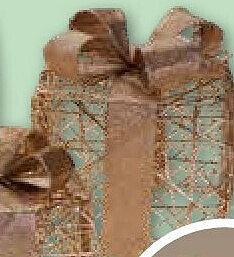 Cadeau met led – champagne goud