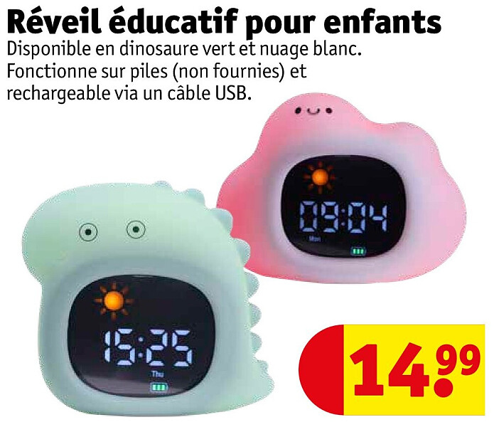 Réveil éducatif pour enfants