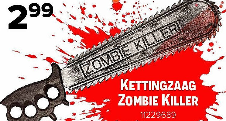 Kettingzaag Zombie Killer