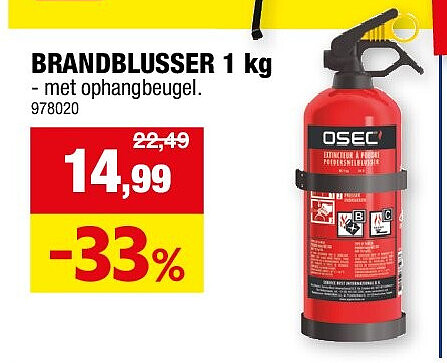 BRANDBLUSSER 1 kg