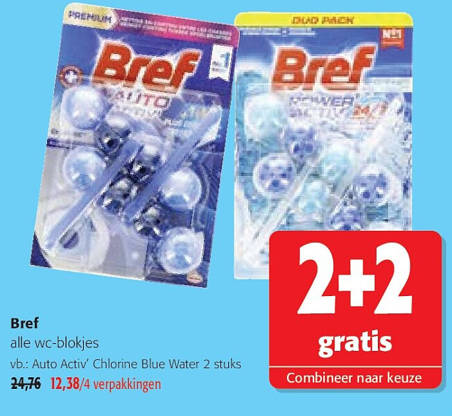 Bref alle wc-blokjes