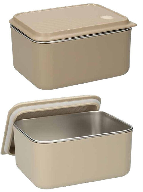 Lunchbox met RVS binnenzijde