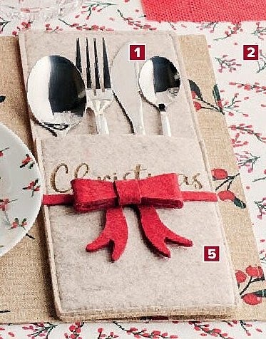 Pochette à couverts