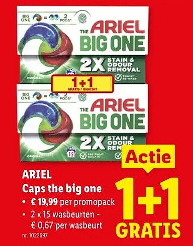ARIEL Caps the big one