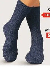 Set van 2 paar sokken in mouliné-tricot Thermolactyl