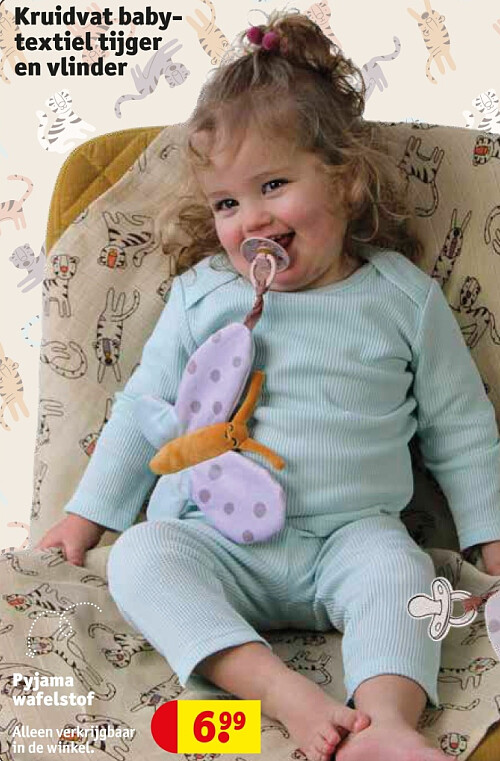 Pyjama wafelstof