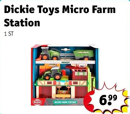 Dickie Toys Micro Farm Station