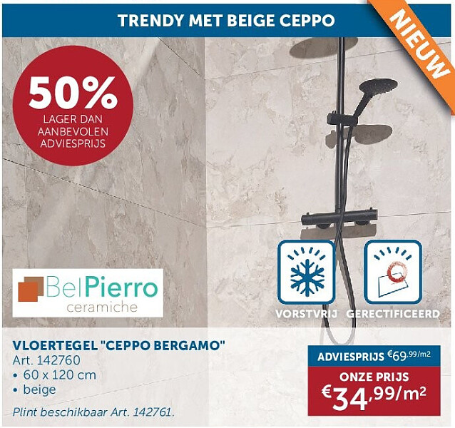 VLOERTEGEL "CEPPO BERGAMO"