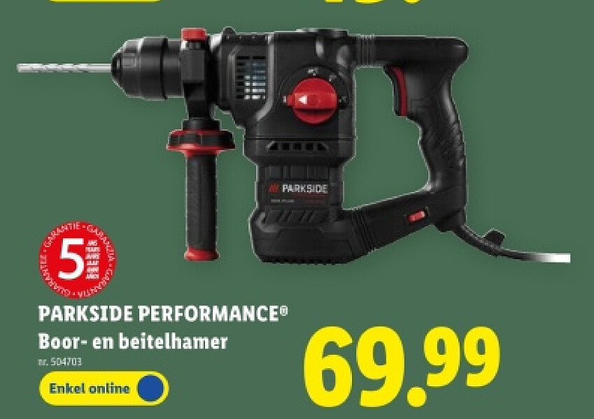 Boor- en beitelhamer