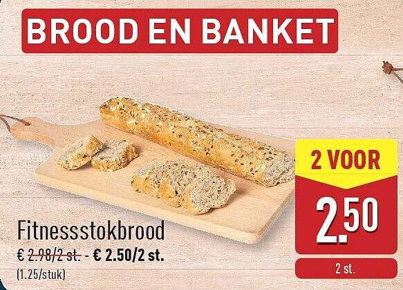Fitnessstokbrood