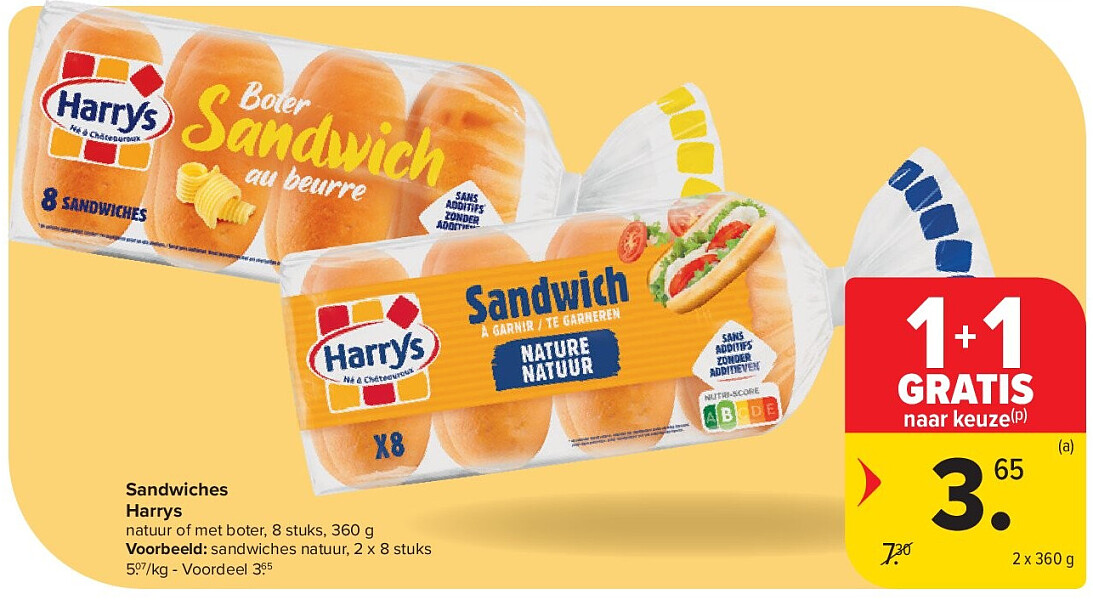 Sandwiches Harrys