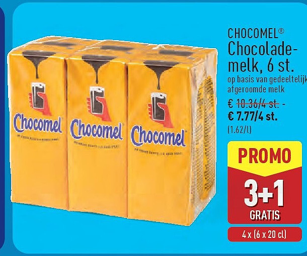 Chocolade melk, 6st.