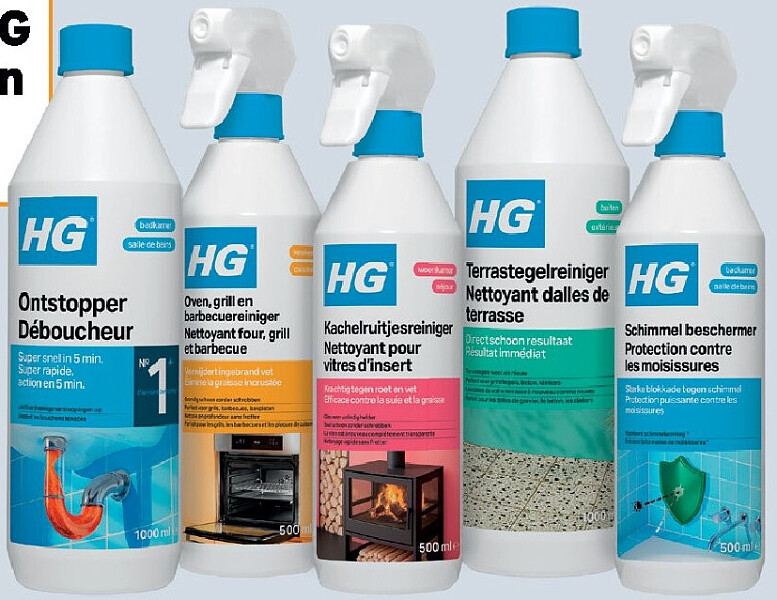 HG vloeibare ontstopper 1 L
