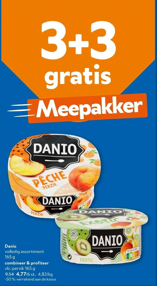 Danio perzik 165 g