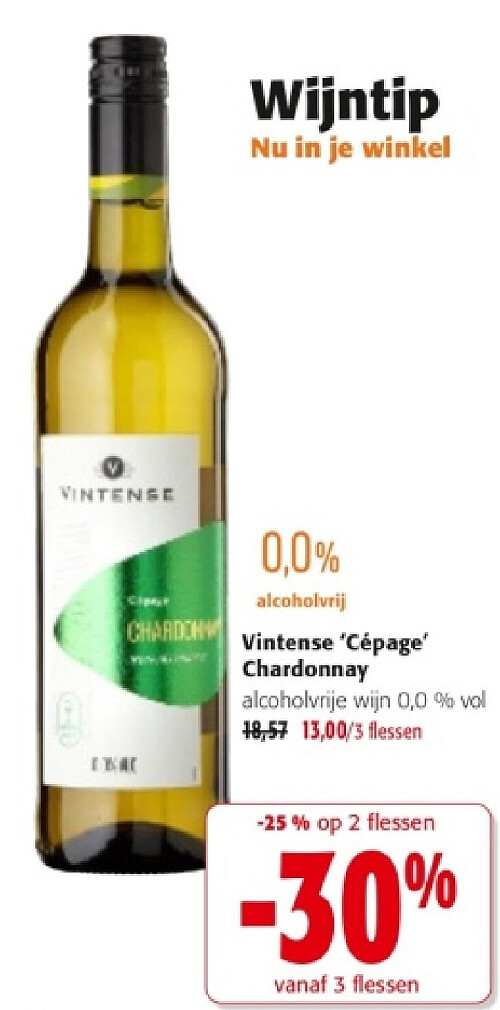Vintense 'Cépage' Chardonnay