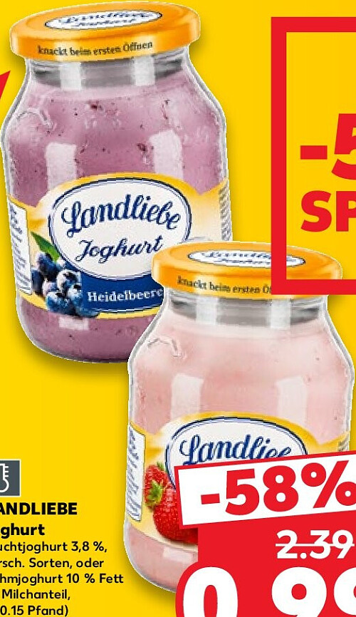 Landliebe Joghurt