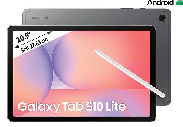 Tablette tactile Samsung Galaxy Tab S10 Lite grise
