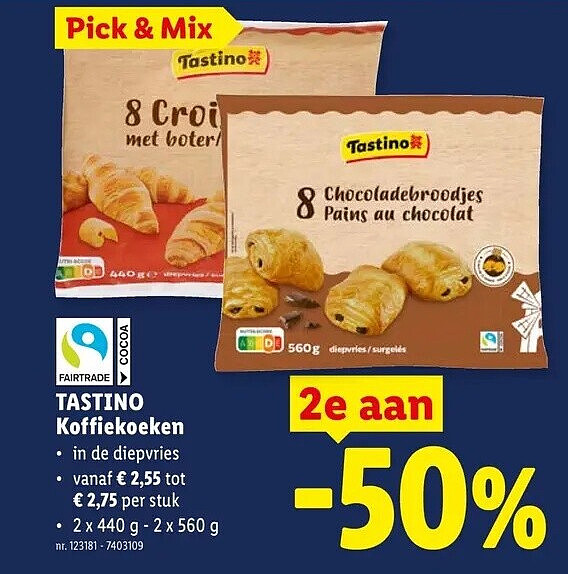 TASTINO Koffiekoeken