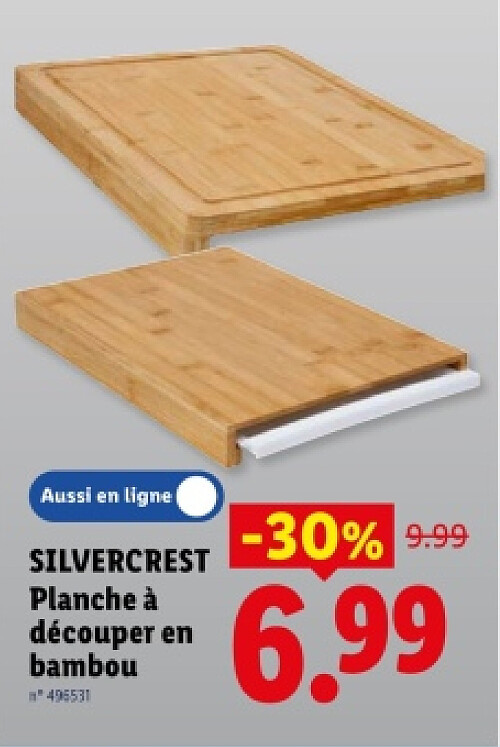 Planche à découper en bambou