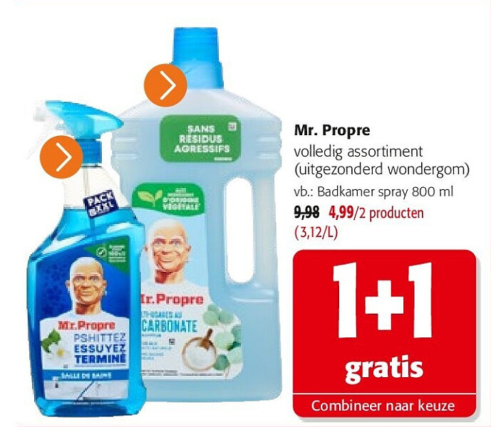 Mr. Propre Badkamer spray 800 ml