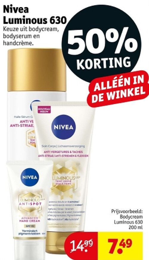 Nivea Luminous 630