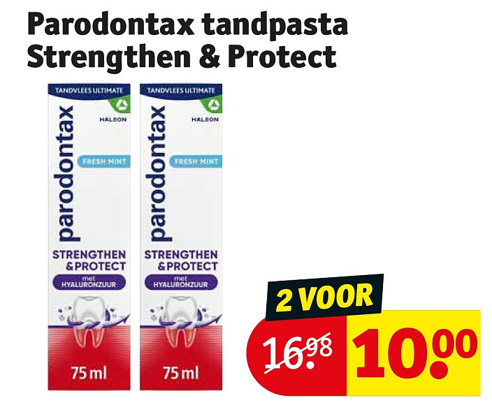 Parodontax tandpasta Strengthen & Protect