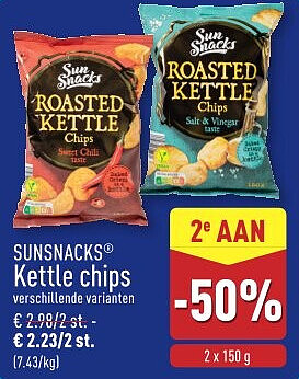 Kettle chips