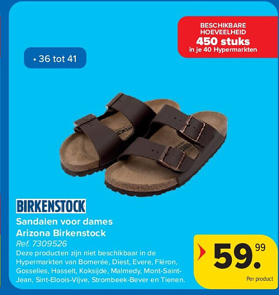 Sandalen voor dames Arizona Birkenstock