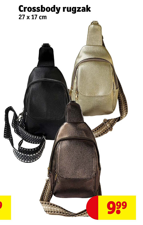Crossbody rugzak
