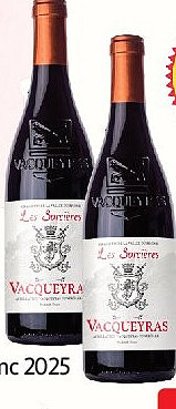 Vacqueyras AOP Les Sorcières Rouge 2024 ou Blanc 2025 75 cl