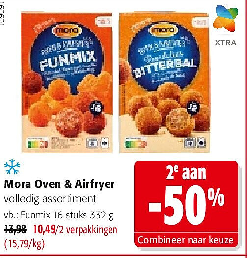 Mora Oven & Airfryer Funmix 16 stuks 332 g