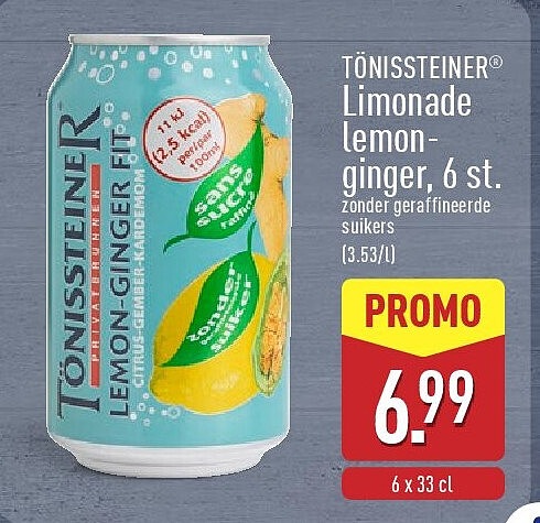 Limonade lemonginger, 6st.