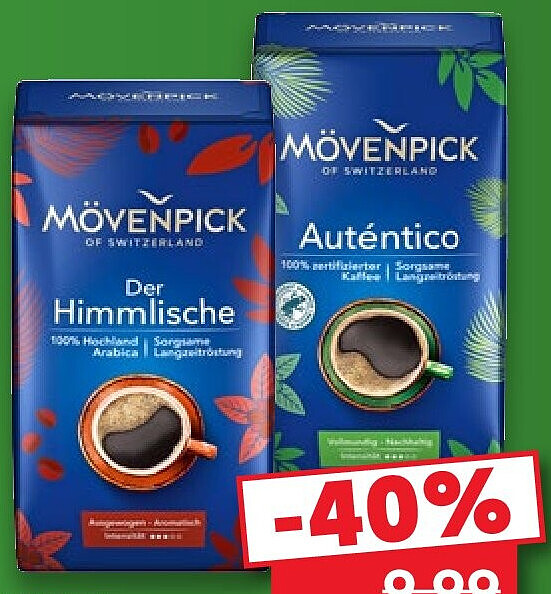 Kaffee, je 500-g-Packung