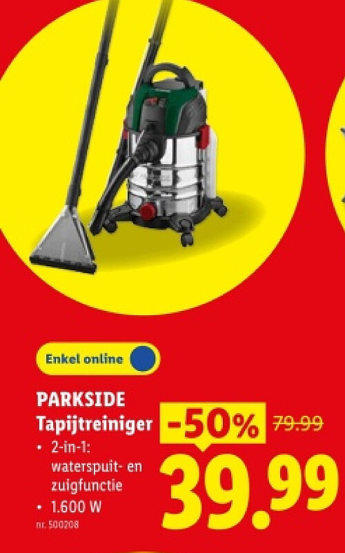 Tapijtreiniger