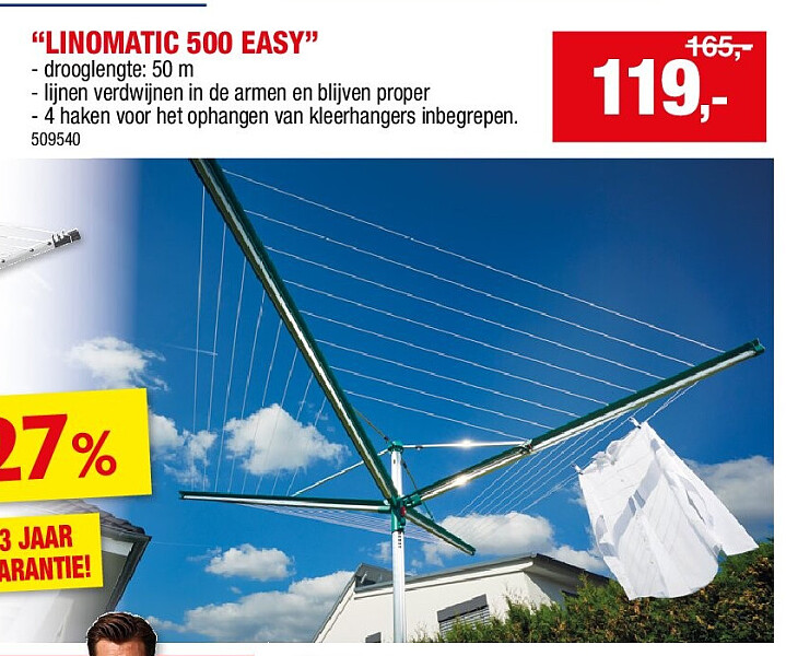 DROOGMOLEN “LINOMATIC 500 EASY”