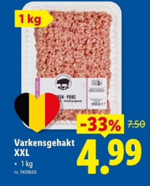 Varkensgehakt XXL