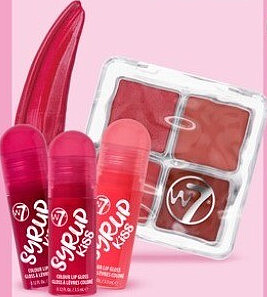 W7 Syrup Kiss en Blush it Blush