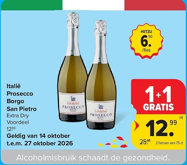 Italië Prosecco Borgo San Pietro