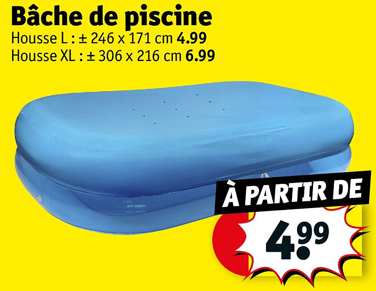 Bâche de piscine