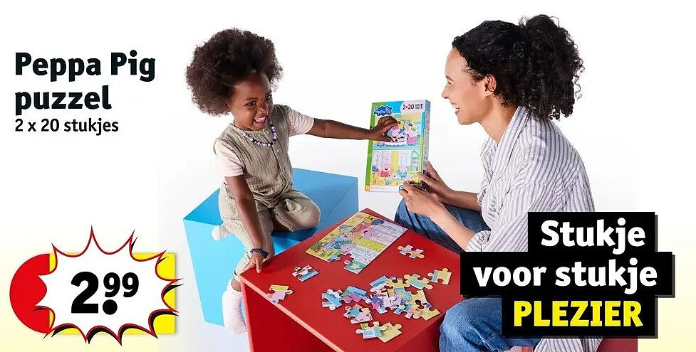 Peppa Pig puzzel