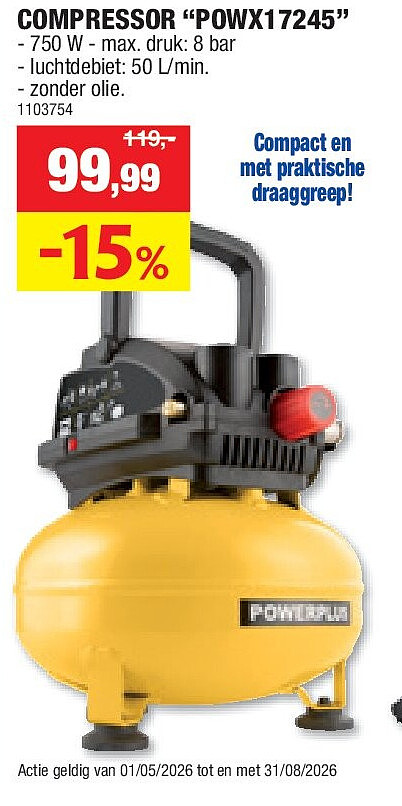 COMPRESSOR “POWX17245”